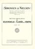 Simonsen & Nielsen VELOCIPEDDELAR & TILLBEHÖR SAMTVERKTYG. NETTO PRISLISTA ÖVER HELSINGFORS BERGGATAN 9 TELEGRAMADRESS: ENTERPRISE TELEFON 97 97