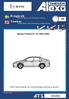 Monterings- och bruksanvisning. Installation and Operating Instructions. Nissan Primera (P-11) ( )