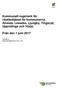 Kommunalt regelverk för riksfärdtjänst för kommunerna Alvesta, Lessebo, Ljungby, Tingsryd, Uppvidinge och Växjö. Från den 1 juni 2017