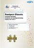 Sanipex Classic. Systembeskrivning Handbok och montageanvisning Utgåva