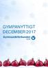 GYMPANYTTIGT DECEMBER 2017