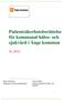 Patientsäkerhetsberättelse för kommunal hälso- och sjukvård i Ånge kommun