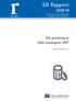 SSI Rapport 2008:18. SSI:s granskning av SKB:s Fud-program Anders Wiebert et.al.