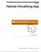 Manual Teknisk Förvaltning App