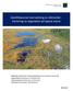 Satellitbaserad övervakning av våtmarker - Kartering av vegetation på öppna myrar