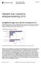 Statistik över industrins energianvändning 2012