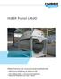 WASTE WATER Solutions. HUBER Trumsil LIQUID