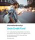 Informationsbroschyr Untie Credit Fund