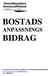 BOSTADS ANPASSNINGS BIDRAG