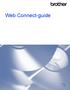 Web Connect-guide. Version A SWE