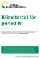 Klimatavtal för period IV