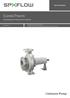 CombiTherm INSTRUKTIONSBOK. Centrifugalpump för termisk olja och hetvatten
