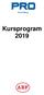 Kronoberg. Kursprogram 2019