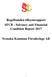 Regelbunden tillsynsrapport SFCR - Solvency and Financial Condition Report Svenska Kommun Försäkrings AB