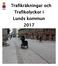 Trafikräkningar och Trafikolyckor i Lunds kommun 2017