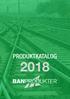 PRODUKTKATALOG 2018 FÖR KOSTNADSEFFEKTIVA SPÅRANLÄGGNINGAR BANPRODUKTER Norden AB banprodukter.se