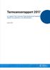 Tarmcancerrapport 2017