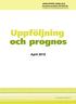 APRILUPPFÖLJNING 2018 Kommunstyrelsen Korrigerad text om synpunktshanteringen efter KS