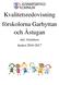 Kvalitetsredovisning förskolorna Garhyttan och Åstugan. inkl. fritidshem