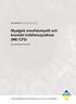 Myalgisk encefalomyelit och kroniskt trötthetssyndrom (ME/CFS)