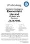 JP utbildning. Introduktion handläggning Ekonomiskt bistånd 15, 16 mars 2018 Stockholm. Nils Allan Danielsson självutnämnd specialist