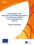 Utvecklingen i det nationella socialfondsprogrammet för investering i tillväxt och sysselsättning 2016:3. Tema nyanlända