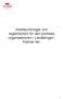 Arbetsordningar och reglementen för den politiska organisationen i Landstinget i Kalmar län