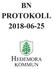 PROTOKOLL HEDEMORA KOMMUN