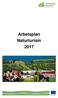 Arbetsplan Naturturism 2017