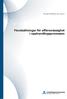 PROJEKTRAPPORT NR 5/2017. Förutsättningar för affärsmässighet i upphandlingsprocessen