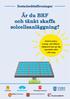 Är du BRF och tänkt skaffa solcellsanläggning?