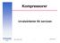 Kompressorer. Urvalskriterier för servicen. ESSE - Wilhelm Nießen 1