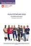 KVALITETSPLAN 2018 Socialförvaltningen Ovanåkers kommun