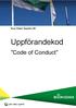 Boon Edam Sweden AB. Uppförandekod. Code of Conduct