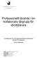 Professionellt lärande i en kollaborativ lärgrupp för idrottslärare