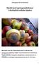 Skydd mot lagringssjukdomar i ekologiskt odlade äpplen