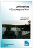 Sammanfattning av luftkvalitet och väder i Göteborgsområdet september Var mäter vi?... 1