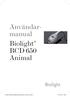 Användarmanual. Biolight BCD 650 Animal _M17002 ver0_biolight_equine_manual_animal_sv_a5.indd :18