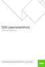 SEB Läkemedelsfond. Informationsbroschyr
