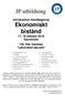 JP utbildning. Introduktion handläggning Ekonomiskt bistånd 17, 18 oktober 2018 Stockholm. Nils Allan Danielsson självutnämnd specialist