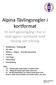 Alpina Tävlingsregler i kortformat