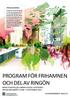 PROGRAM FÖR FRIHAMNEN. Diarienummer: 0652/12