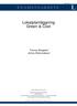 EXAMENSARBETE. Lokalplanläggning Green & Cool