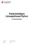 Patientstödjare Länssjukhuset Ryhov. En sammanfattning