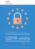 GDPR-SKOLAN, DEL 1 1/8 TOYOTA MATERIAL HANDLINGS. GDPR-skola