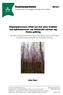 Examensarbeten 2012:1 Institutionen för skogens ekologi och skötsel