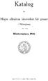 Katalog. Högre allmänna läroverket för gossar. HöstterlDinen i Hälsingborg. för ISACSONS BOKINDUSTRI. HÄLSINGBORG 1956