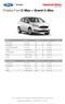 Prislista Ford C-Max + Grand C-Max