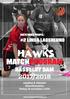 MATCHPROGRAM. Hässelby DAM 2017/2018. #2 Linda lagerlund MATCHENS PROFIL: omgång 8: Sköndal Hässelbyhallen lördag 18 november 13:00