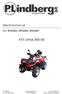 Säkerhetsmanual. ATV Linhai 300-3D. Art , ,